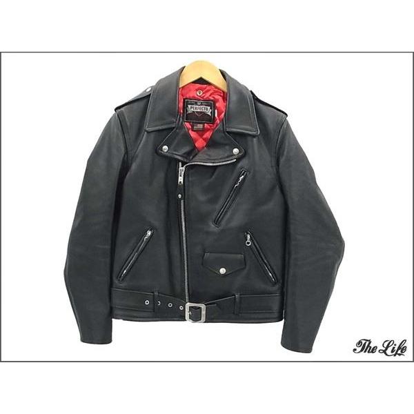 中古 美品 US製 SCHOTT 100周年 ROSIE ワンスター ライダース38/黒