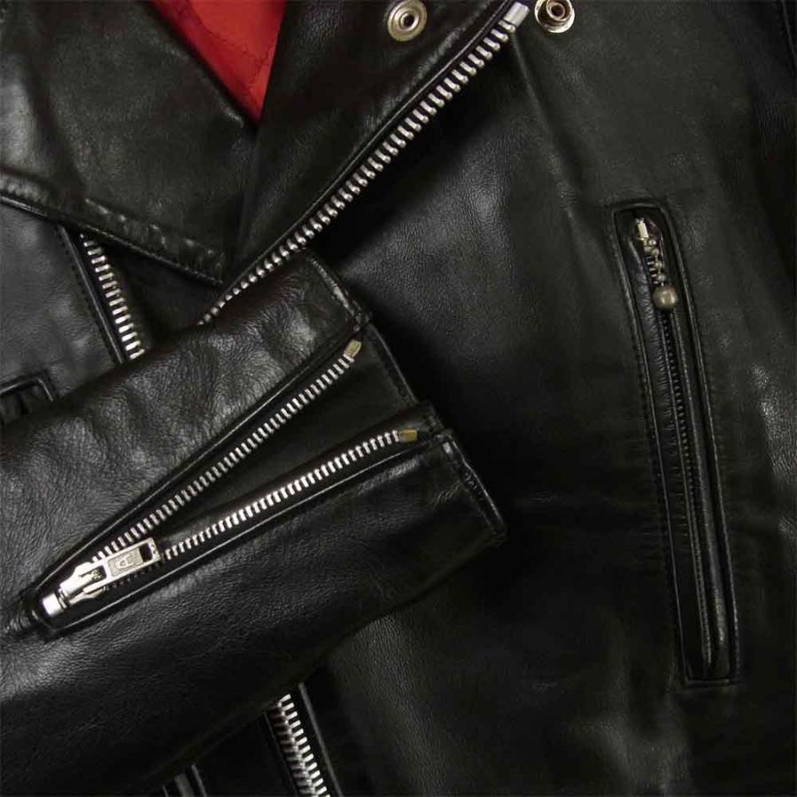 トリプルシックス 666 英国製 ダブル ライダース レザー ジャケット Leather Jacket ブラック系 34 中古 1a048kb0105ja81 ブランド専門店life 通販 Yahoo ショッピング