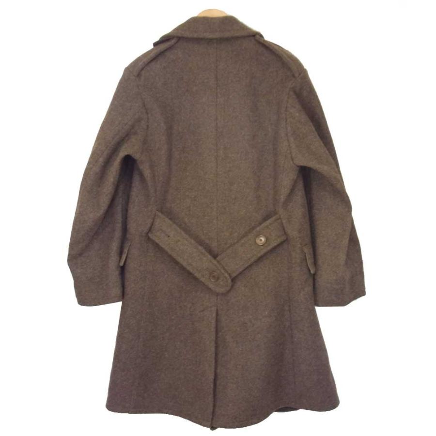 アナトミカ ANATOMICA CD LONG COAT メルトン フランス製 無地 ウール  