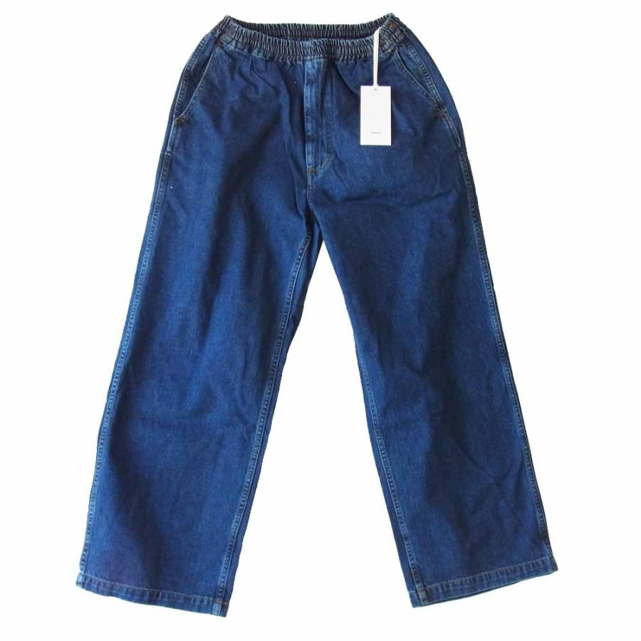 GRAPHPAPER グラフペーパー 17SS GM17-S-404B Denim Baggy Pants 