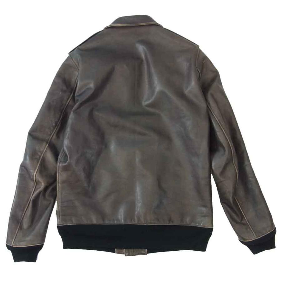 VISVIM ビズビム ELMENDORF JKT 牛革 レザー フライト ジャケット 