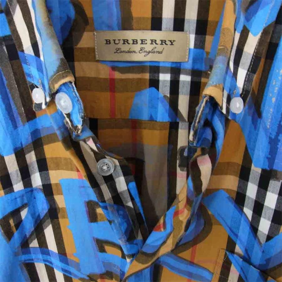 BURBERRY LONDON バーバリー ロンドン Graffiti Print Vintage Check