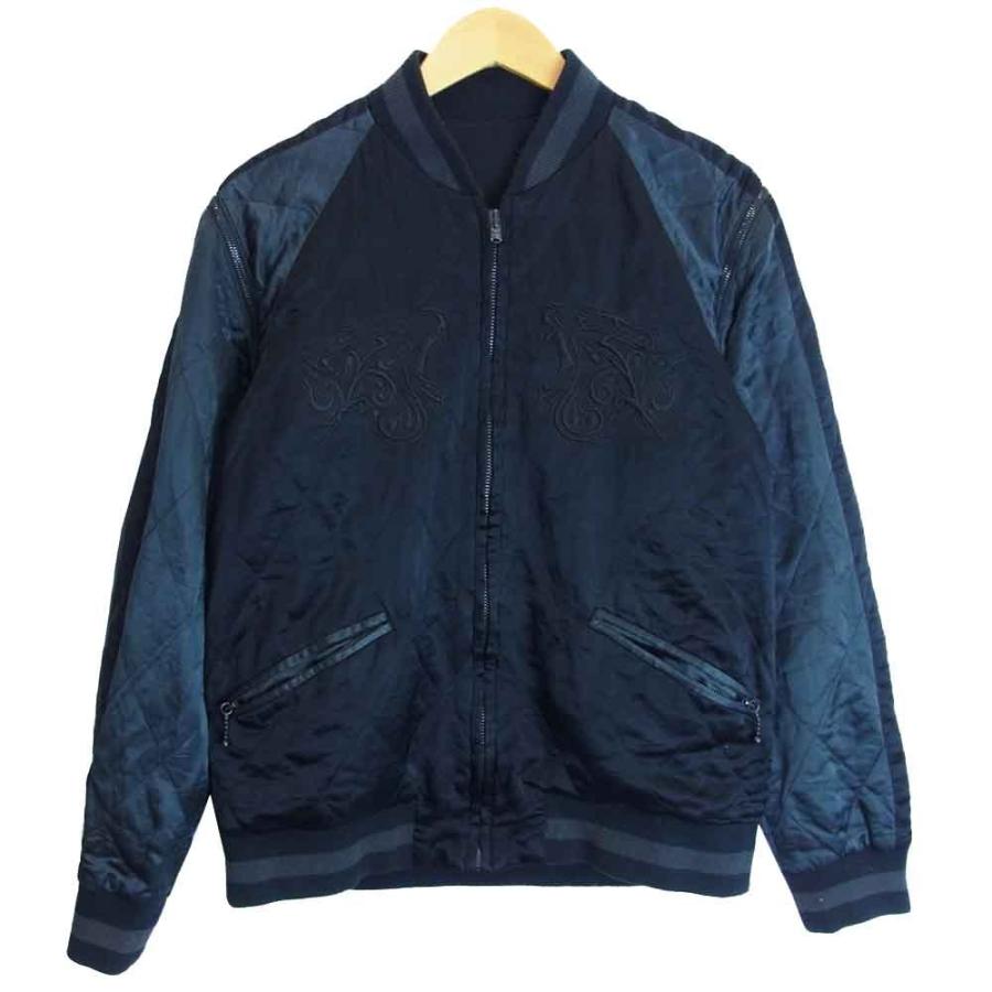 NUMBER(N)INE ナンバーナイン 04SS DREAM期 虎刺繍 シルク スカジャン  