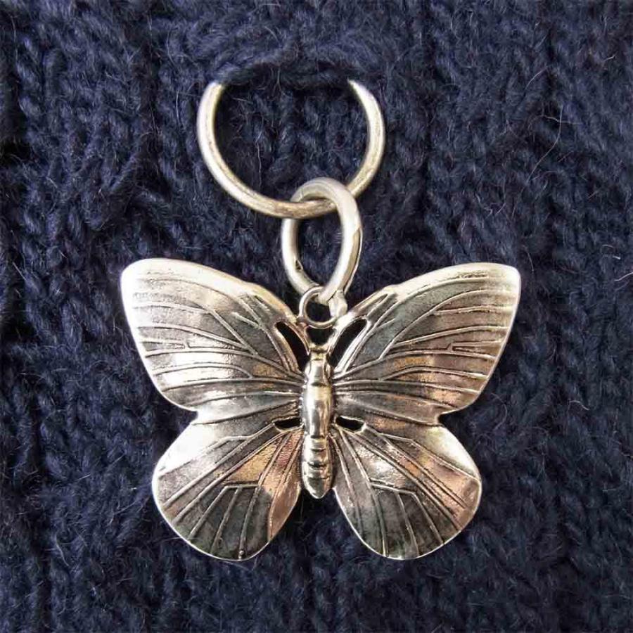 RAF SIMONS モヘア ニット バタフライチャーム