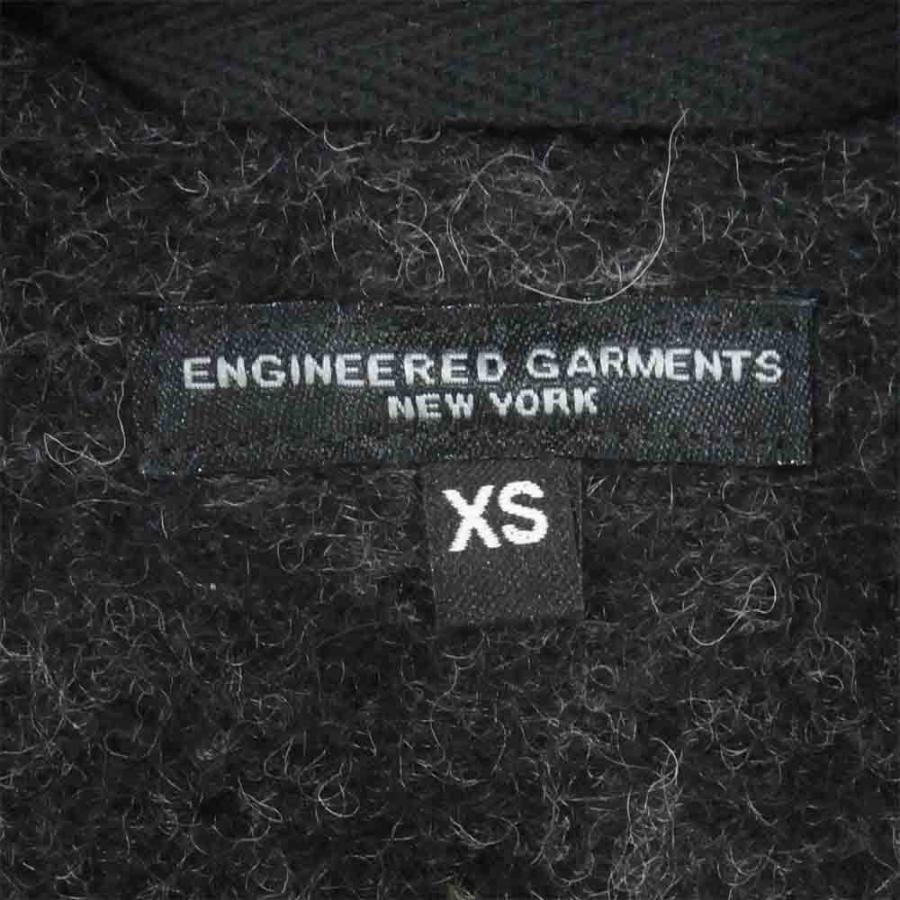 Engineered Garments エンジニアードガーメンツ knit Leisure Jacket Cable ケーブルニット ジャケット チャコール系 XS【極上美品】【中古】｜brand-life｜04