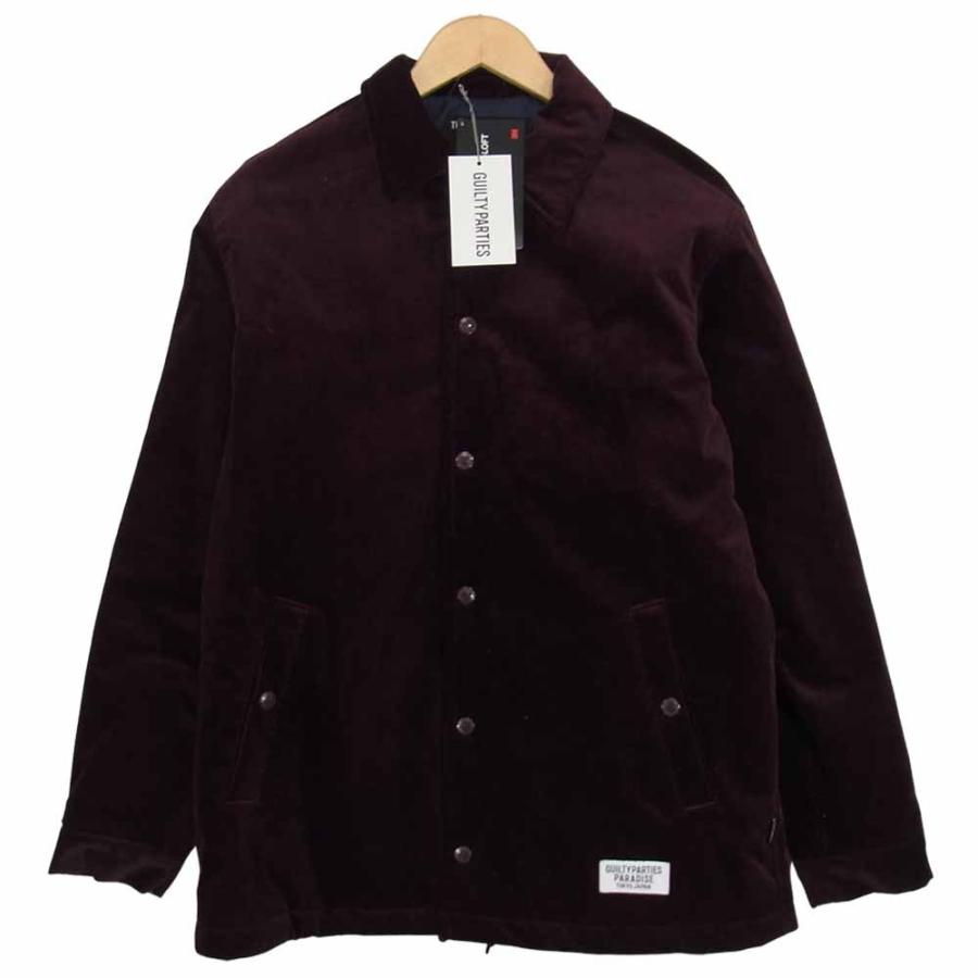 WACKO MARIA ワコマリア 15AW 15FW-WMO-BL14 CORDUROY COACH JACKET 中綿シンサレート