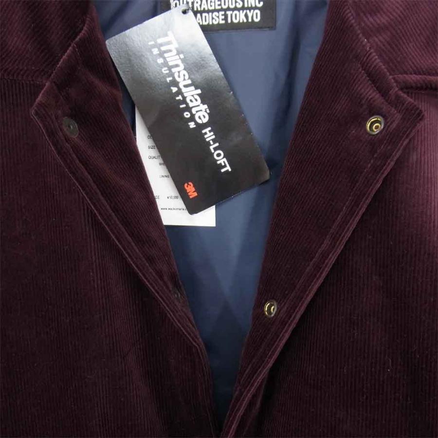 WACKO MARIA ワコマリア 15AW 15FW-WMO-BL14 CORDUROY COACH JACKET 