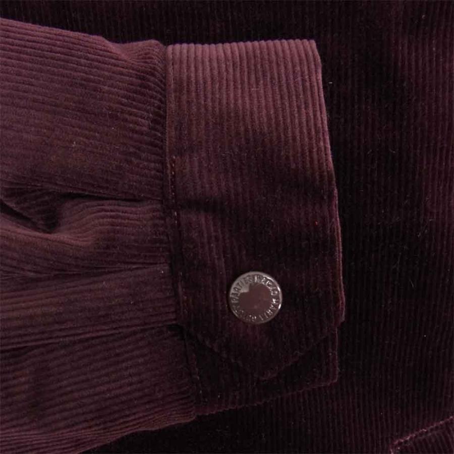 ワコマリア コーデュロイ コーチジャケット シンサレート L バーガンディ
