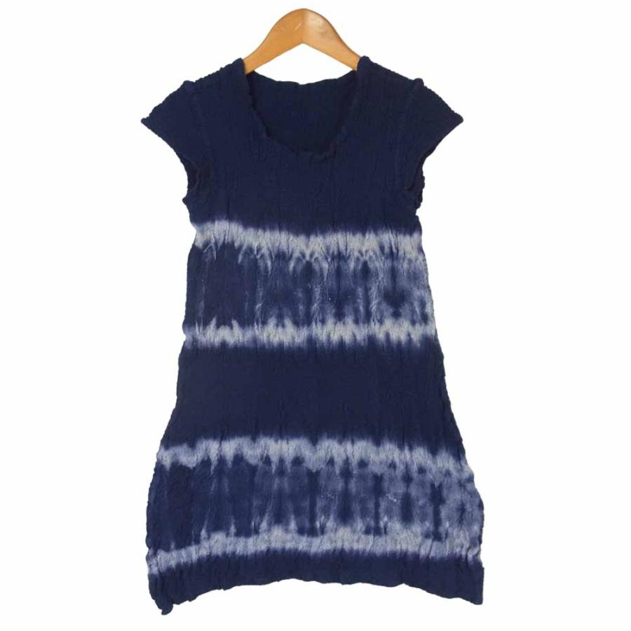 Issey Miyake イッセイミヤケ Mi02ft2 Me ミー 縮緬 タイダイ ワンピース コットン 日本製 青紫系 中古 1dem0013pa75 ブランド専門店life 通販 Yahoo ショッピング