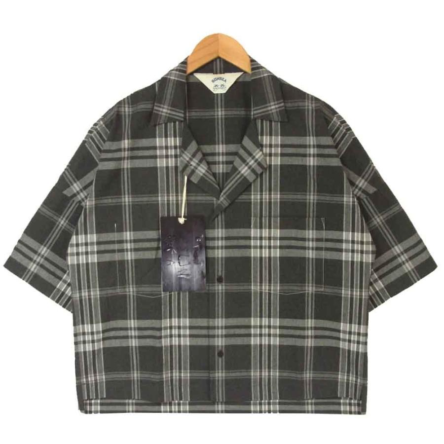 SUNSEA サンシー 19SS 19S21 CHECK FRIED SHRIMP SHIRT チェック 