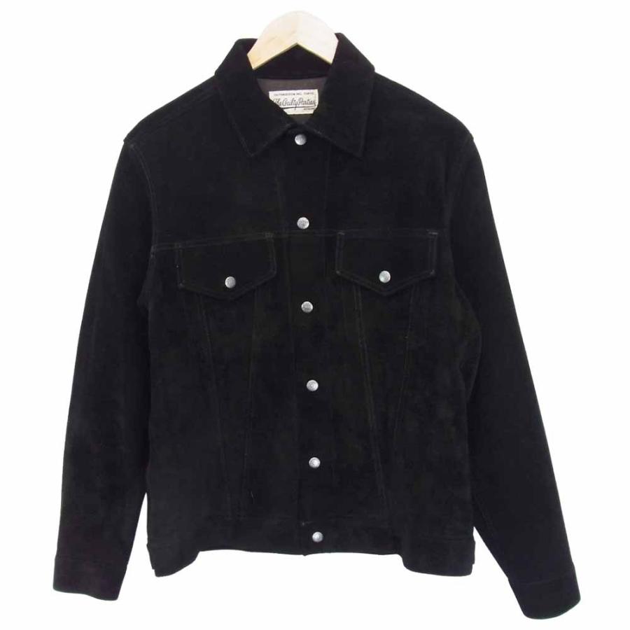 WACKO MARIA ワコマリア Suede Trucker Jacket スエード トラッカー