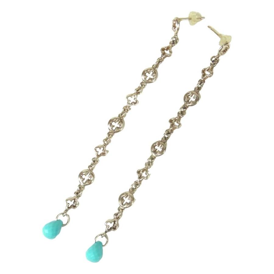 Loree Rodkin ローリーロドキン ターコイズ ピアス シルバー系【中古 