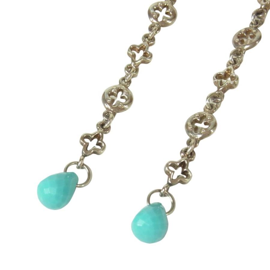 Loree Rodkin ローリーロドキン ターコイズ ピアス シルバー系【中古 