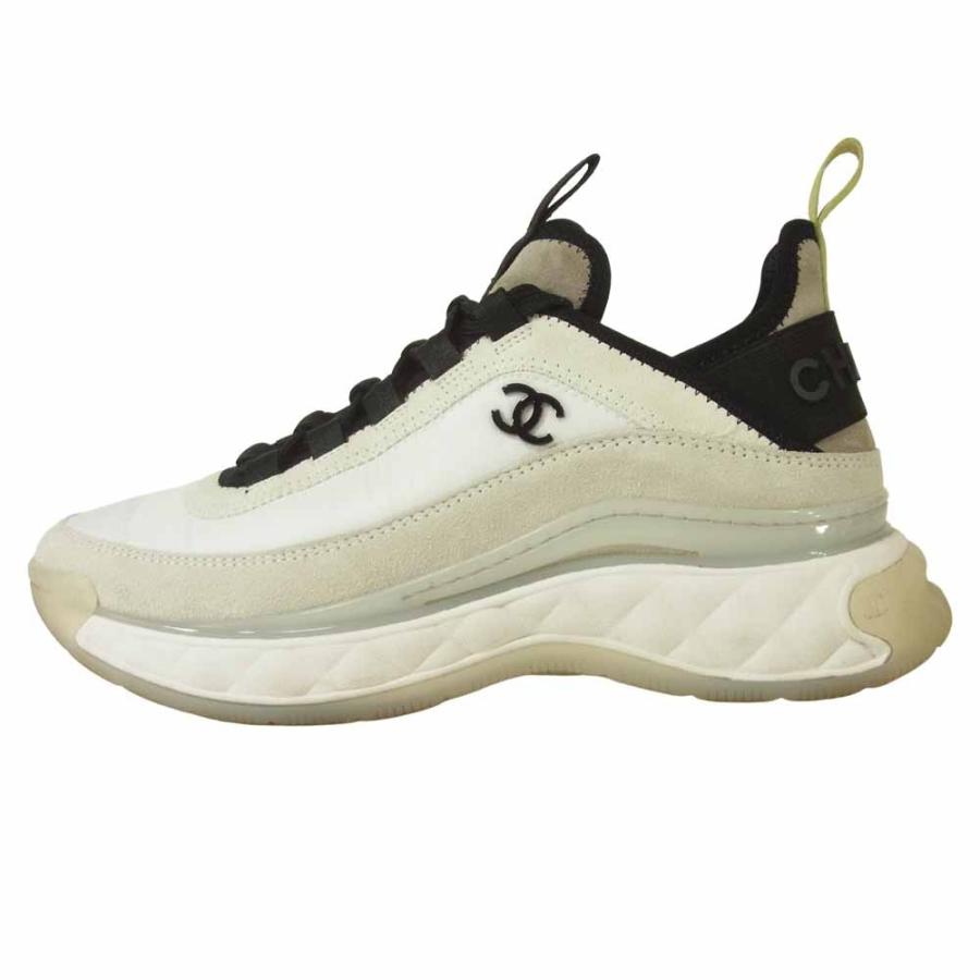 CHANEL シャネル G35617 ベルベット カーフスキン CC ココマーク 