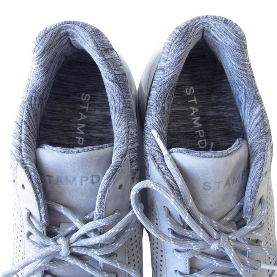 PUMA プーマ × STAMPD スタンプド R698 スニーカー グレー系 27【極上 