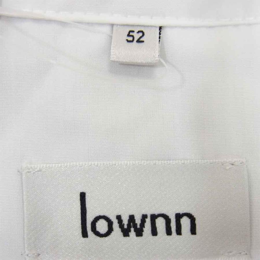 ローン lownn 21SS Utility Long shirt ユーティリティ ロング 長袖 