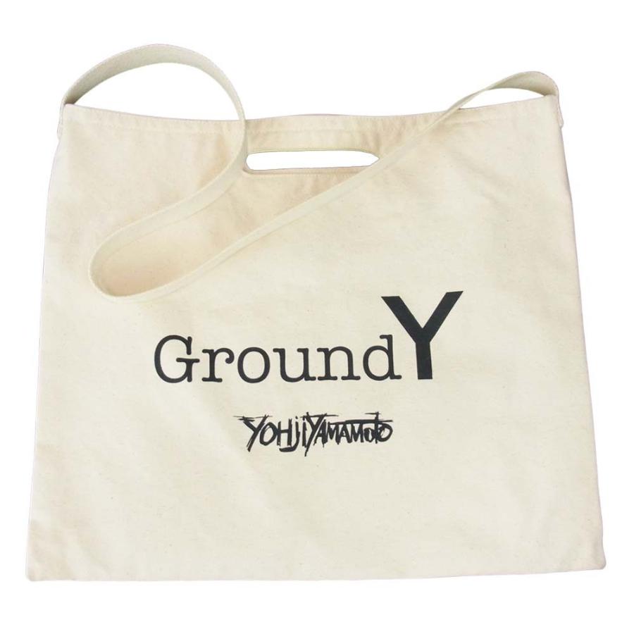 Yohji Yamamoto ヨウジヤマモト Ground Y Tote Cotton Canvas 3WAY Tote Bag グランドワイ