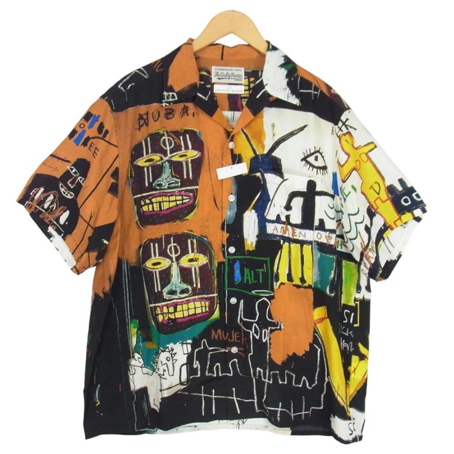 WACKO MARIA ワコマリア JEAN-MICHEL BASQUIAT HAWAIIAN SHIRT ジャン 