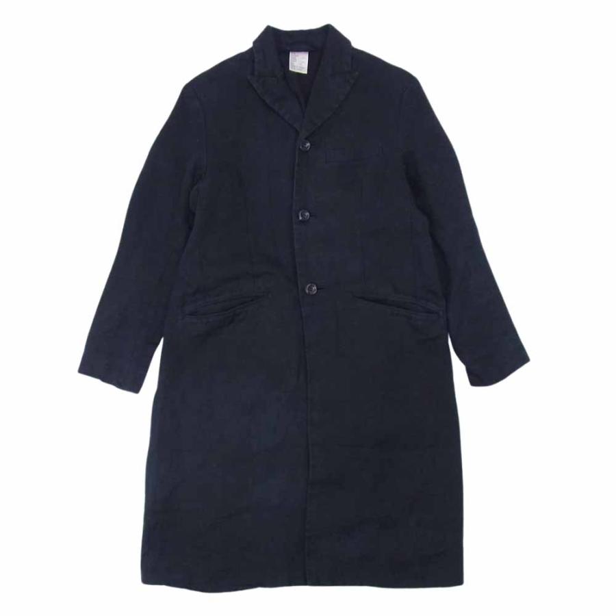 EEL イール E-13107 mono-tone coat モノトーン コート ブラック系 XS 