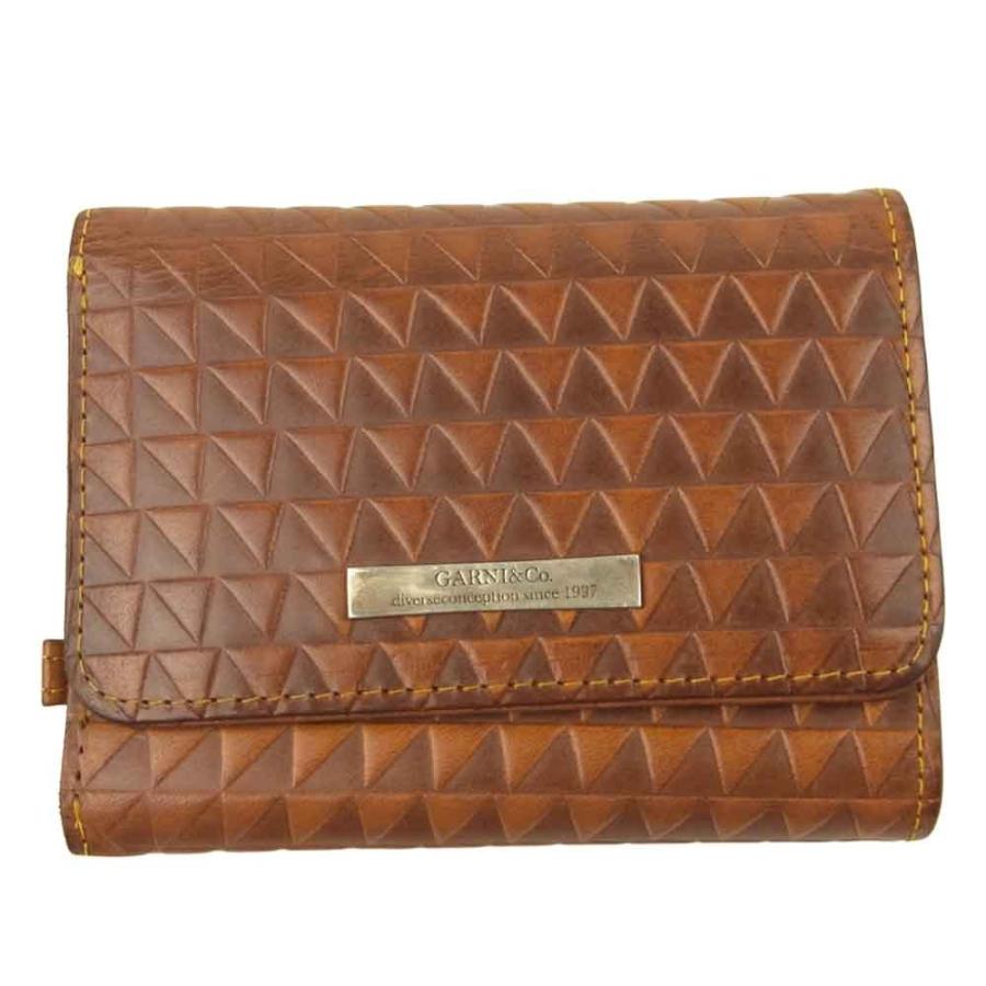 GARNI ガルニ GL19002 Triangle Chip Three Fold Wallet 3フォールド 