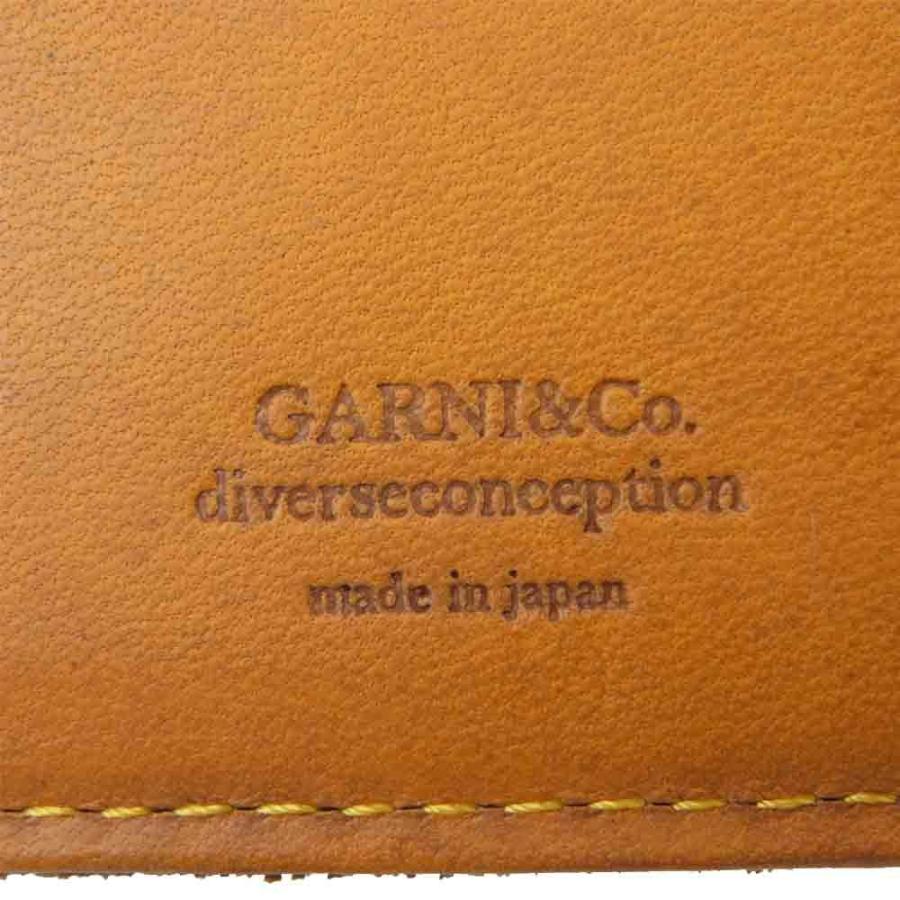 GARNI ガルニ GL19002 Triangle Chip Three Fold Wallet 3フォールド 