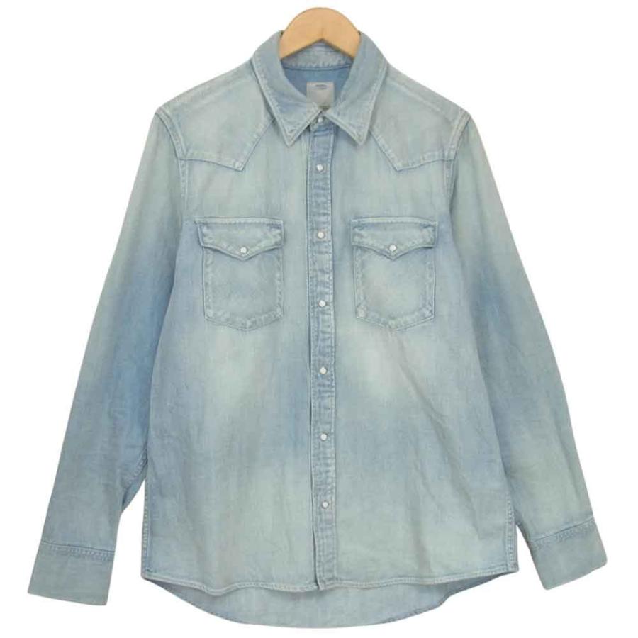 VISVIM ビズビム 16AW 0116205007002 SOCIAL SCULPTURE SHIRT DAMAGED 