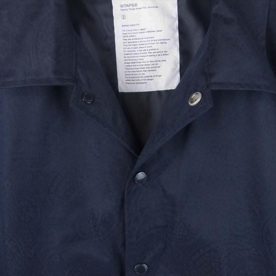 WTAPS ダブルタップス 151SHDT-JKM01 WINDBREAKER 02 JACKET POLYESTER 