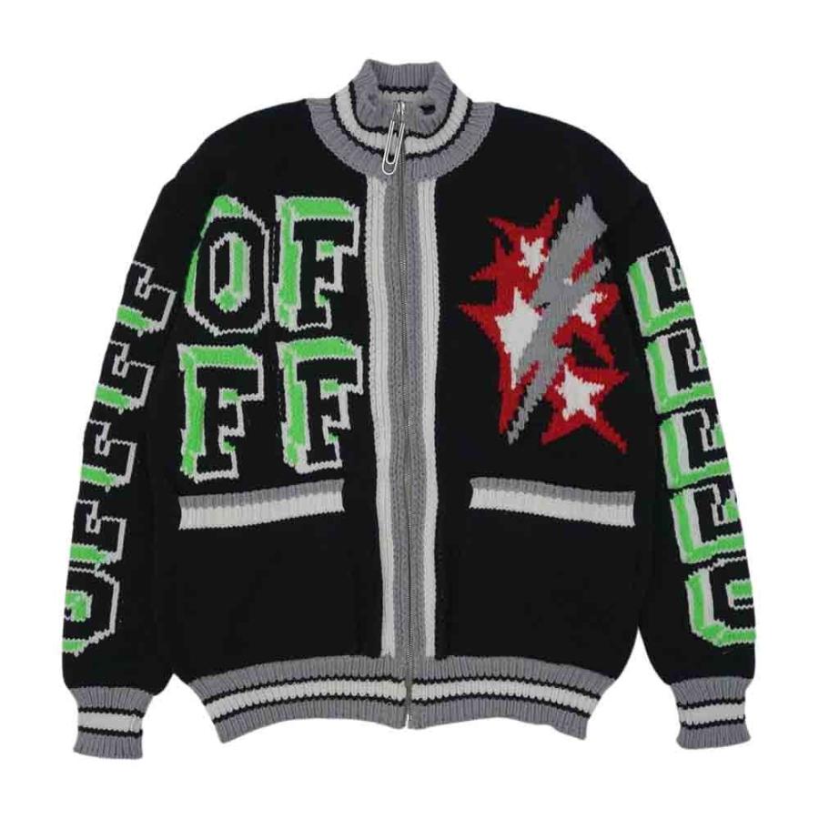OFF-WHITE オフホワイト 21SS OMHA107R21KNI001 KNIT BOMBER JACKET 