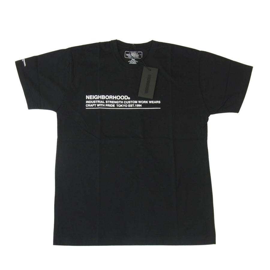 NEIGHBORHOOD ネイバーフッド 20SS 201PCNH-ST10 LOGIC/C-TEE.SS Tシャツ ブラック系 XL【新古品