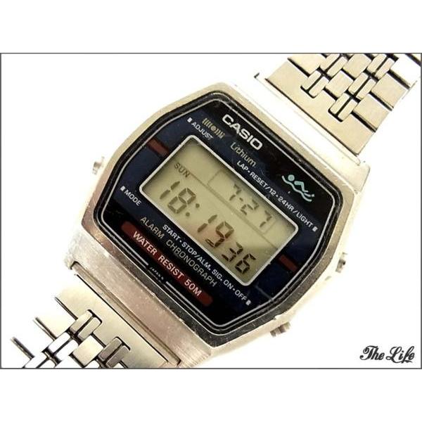 中古 80年代 CASIOカシオデジタル時計ウォッチ :24-714-1345yt16-1-5:ブランド専門店LIFE - 通販