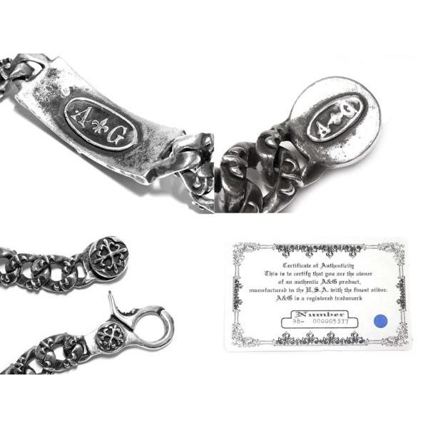 エーアンドジー 中古 A&Gエーアンドジー ID BRACELET/シルバー エーアンドジー 中古 A&Gエーアンドジー ID BRACELET/シルバー