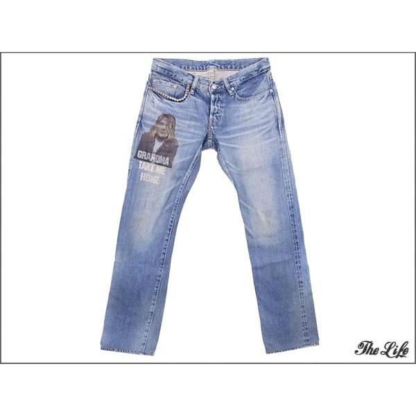 大人も着やすいシンプルファッション Hystericglamourカートコバーンデニムパンツw28 中古 ブランド衣類 アクセサリー高価買取中 ボトムス パンツ
