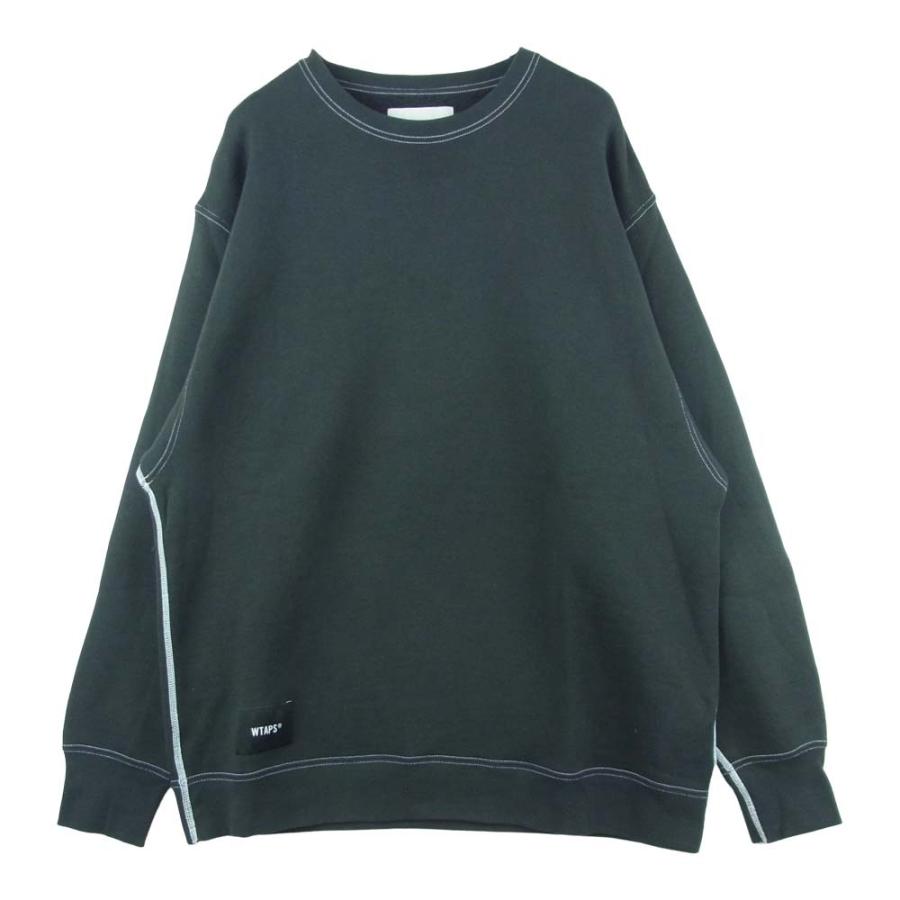 WTAPS ダブルタップス 21AW 212ATDT-CSM24 BLANK 02 / CREW NECK  