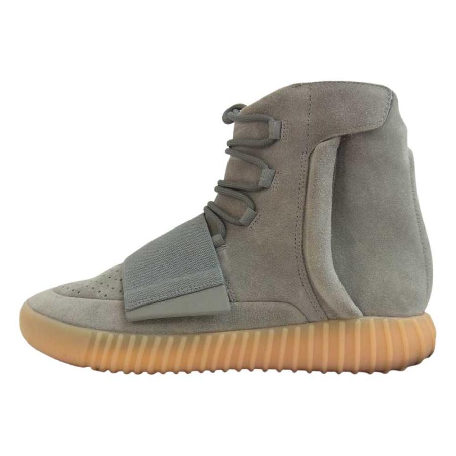 adidas アディダス BB1840  YEEZY BOOST 750 イージーブースト LIGHT GREY ライトグレー スニーカー  グレー系 27cm【中古】｜brand-life