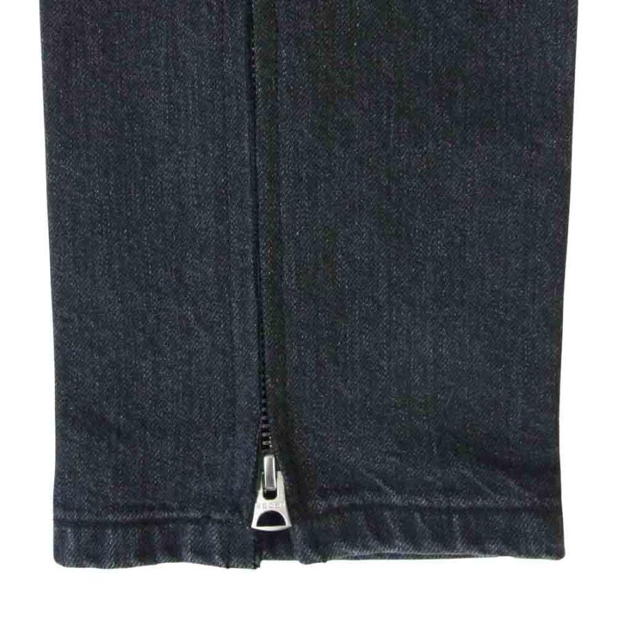 Sacai サカイ 21AW 21-02607M 再構築 裾ジップ ベルテッド デニム 