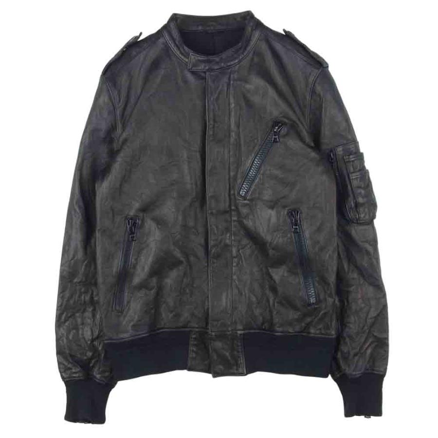 ATTACHMENT アタッチメント T163 シープレザー ブルゾン ジャケット