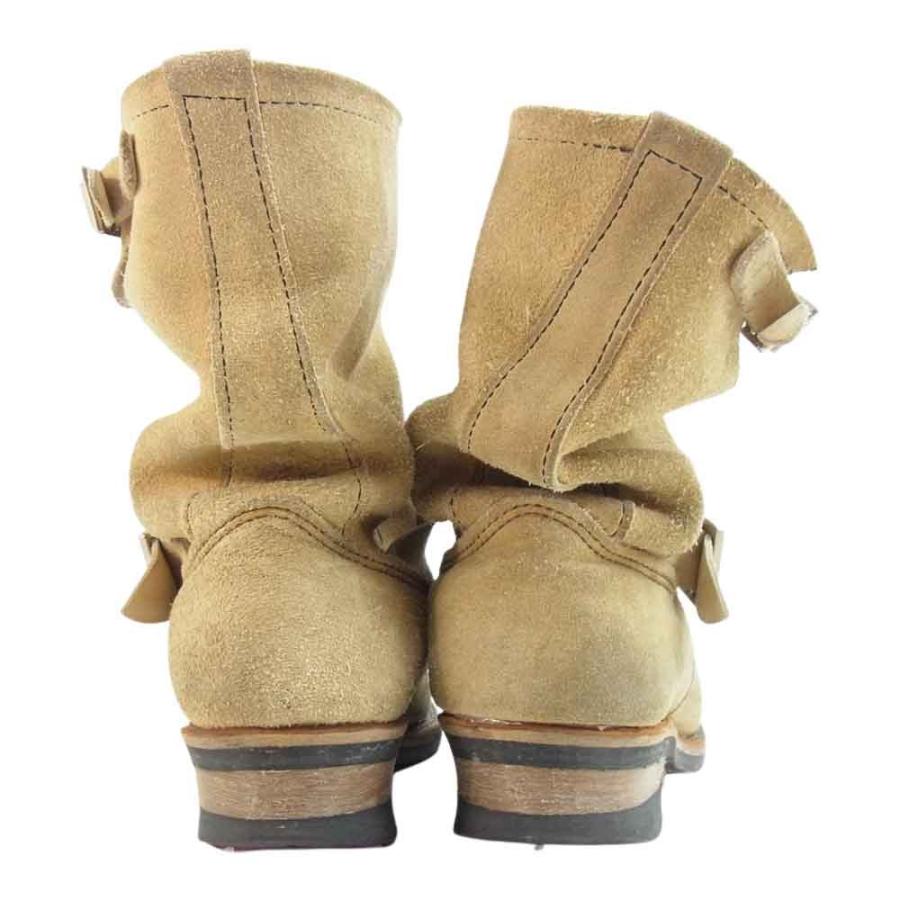 RED WING レッドウィング 8268 スエード エンジニア ブーツ ベージュ系 
