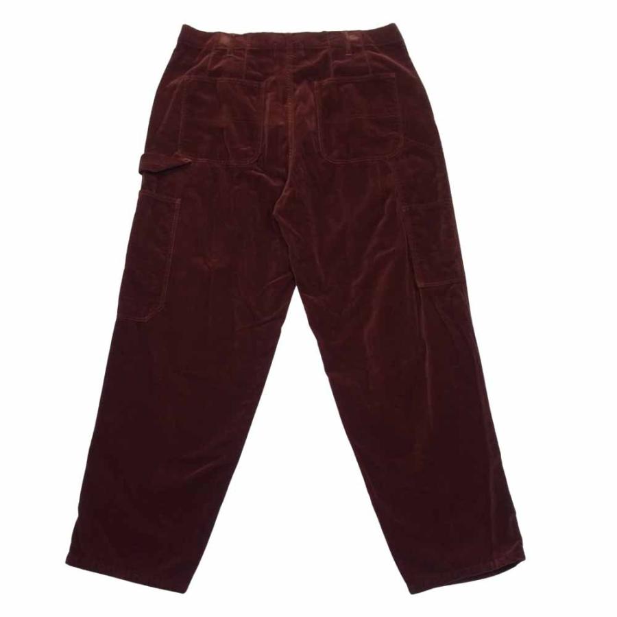 ダブレット doublet 21AW 21AW09PT156 CUT OFF VELVET PANTS カット 