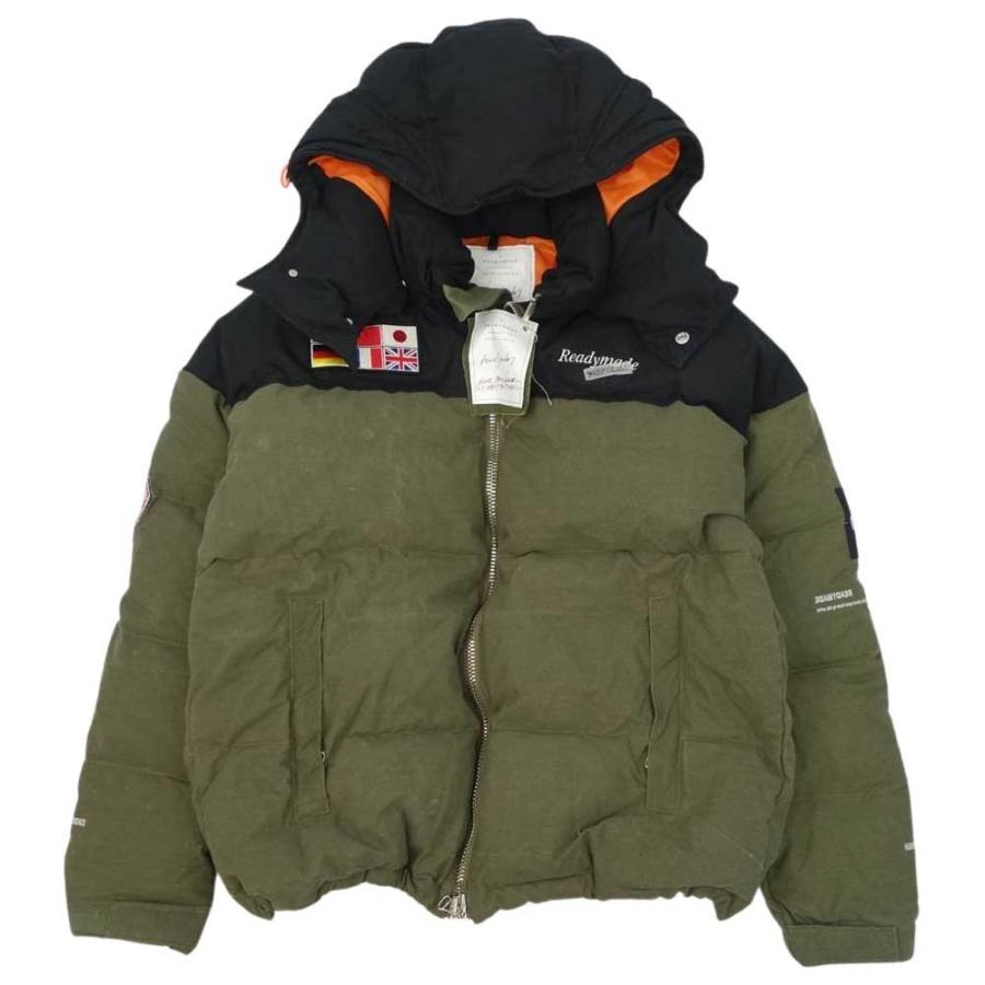 READY MADE レディメイド RE-CO-KH-00-00-39 2TONE DOWN JACKET 2  