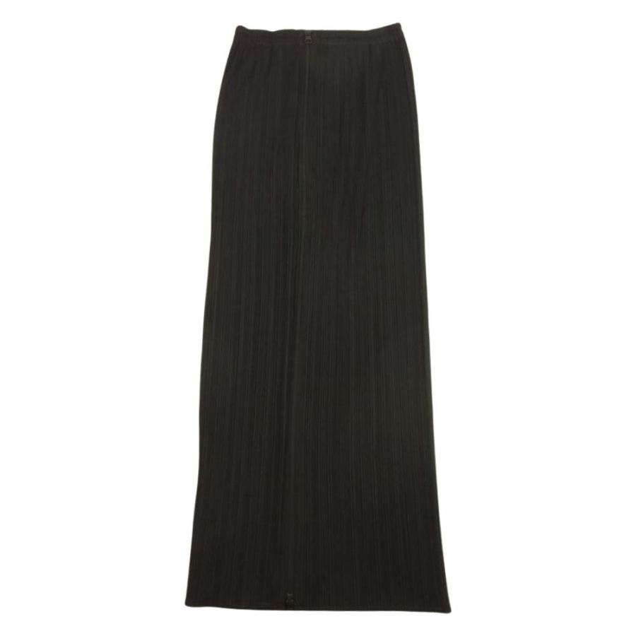 PLEATS PLEASE Issey Miyake ジップロングスカート-