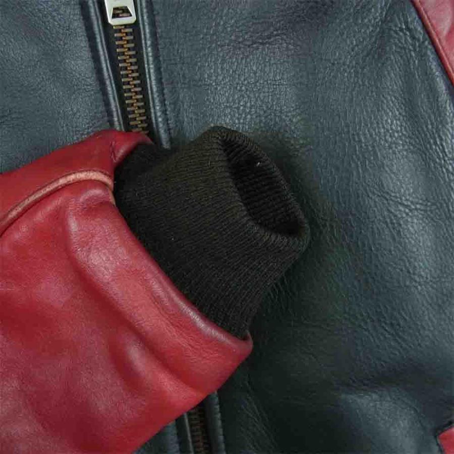 VANSON バンソン TJV TALON ZIP レザー ライダース ジャケット 