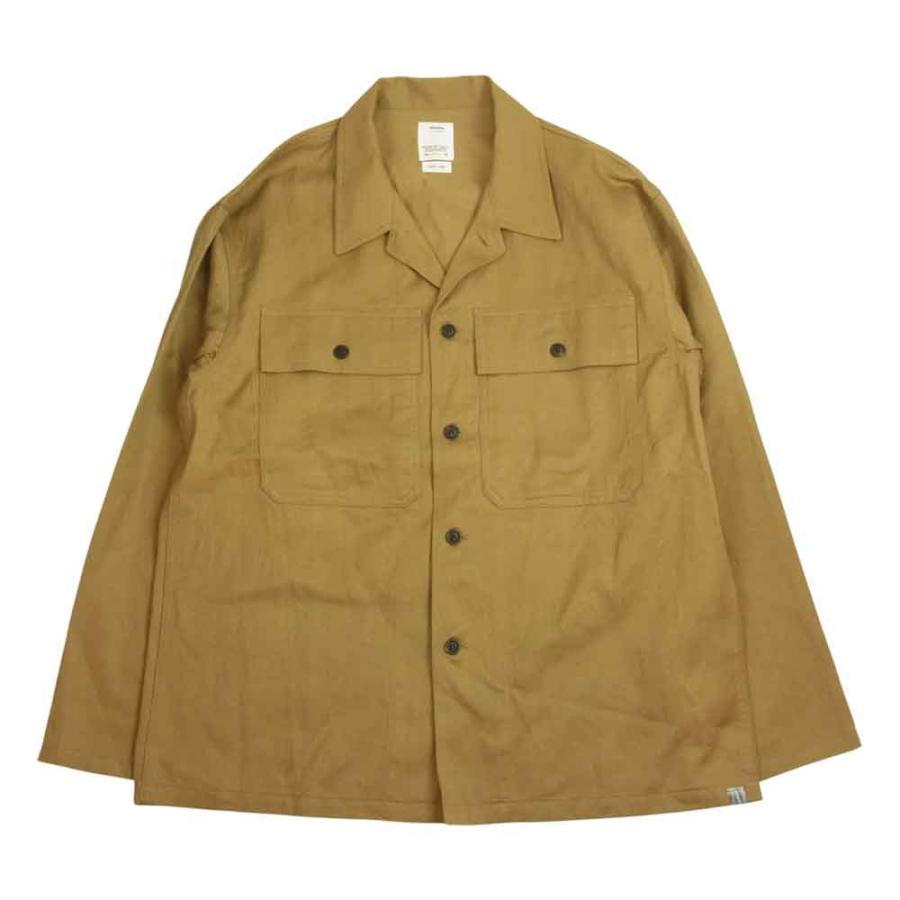 VISVIM ビズビム 22SS 0122105011010 CARDWELL SHIRT L/S カードウェル 