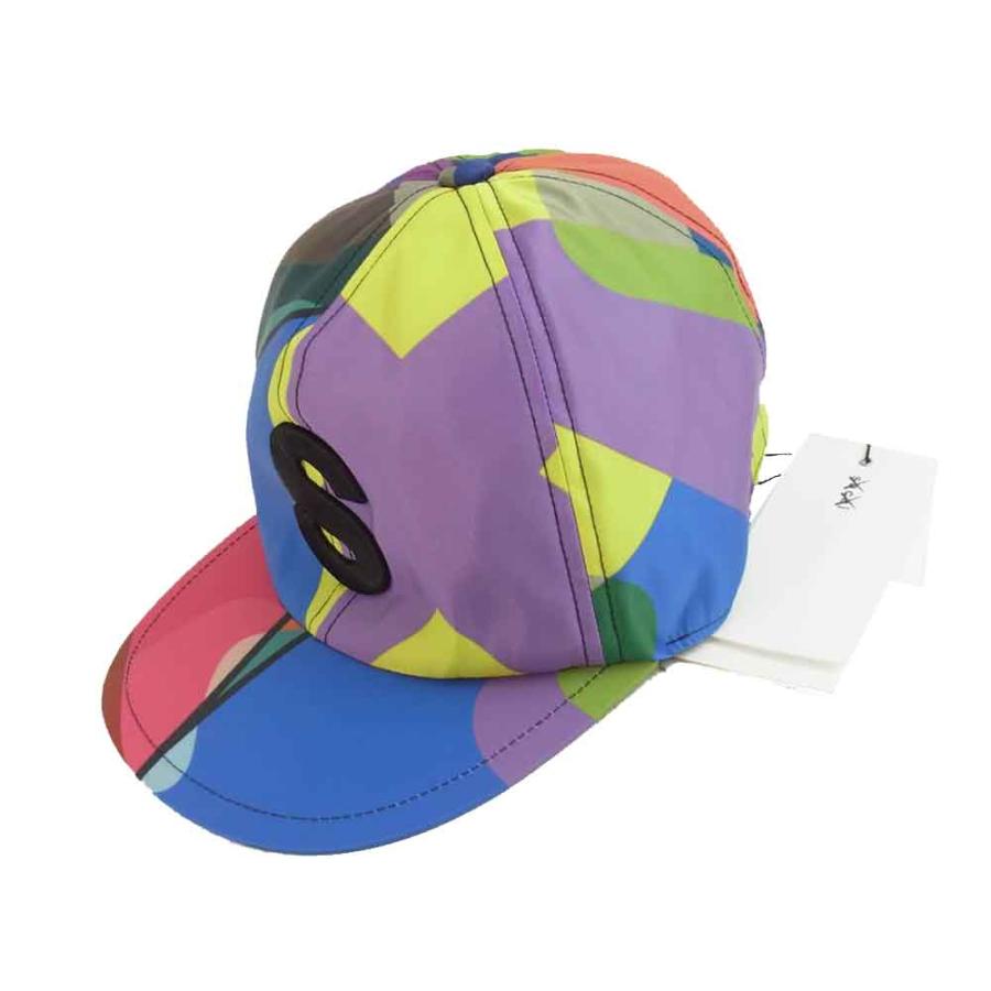 Sacai サカイ × KAWS カウズ S CAP Sロゴ 6パネル キャップ 帽子 