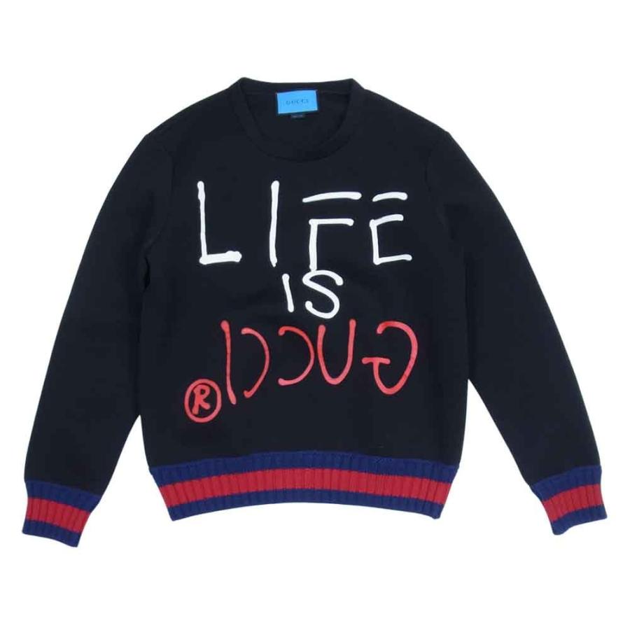 GUCCI グッチ GHOST LIFE is GUCCI プリント スウェット 