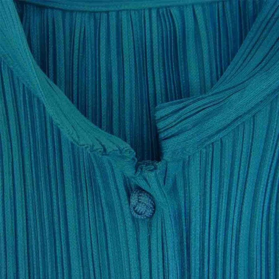 PLEATS PLEASE プリーツプリーズカーディガン 長袖 グリーン系