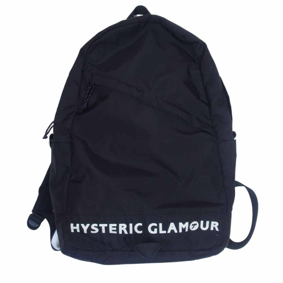 HYSTERIC ヒステリックグラマーブラックバックパックCORDURA