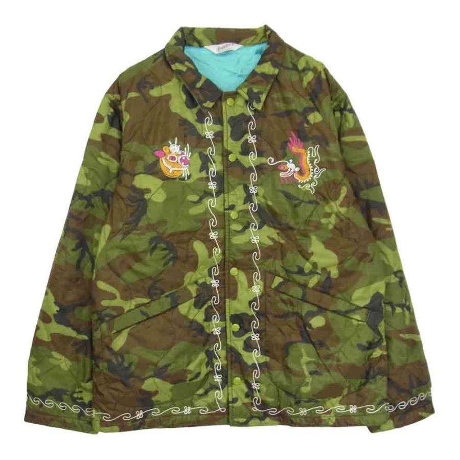 TENDERLOIN テンダーロイン T-NYLON SOUVENIR JKT ZIG ZAG CAMO 刺繍 