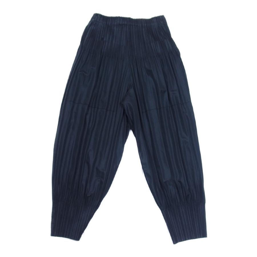 PLEATS PLEASE イッセイミヤケバルーンクロップワイドパンツ