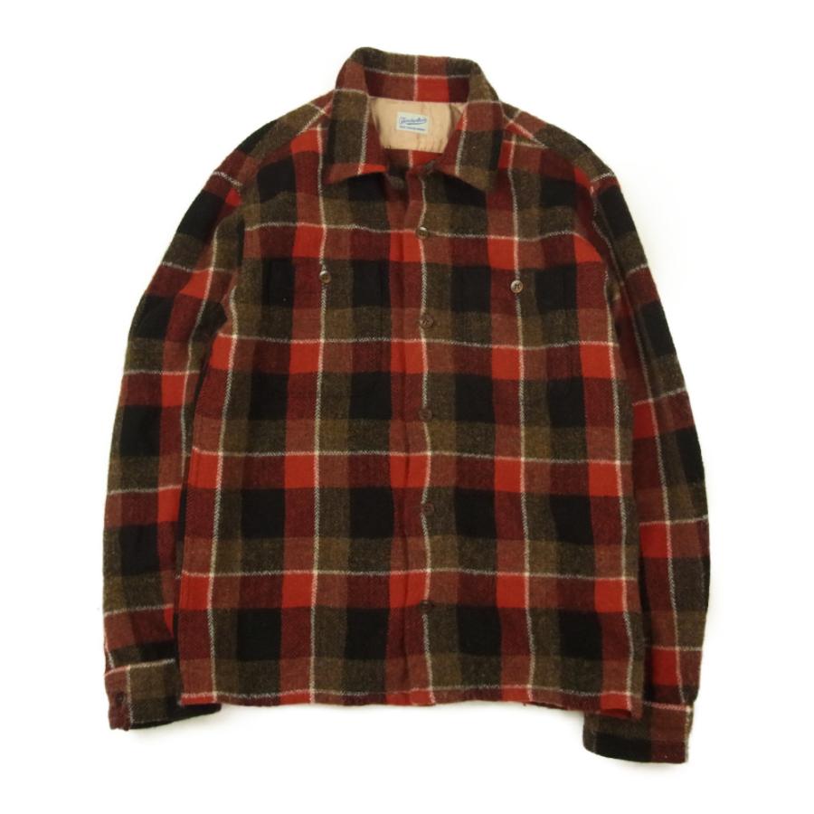 TENDERLOIN テンダーロイン T-WOOL CHECK SHT HB ヘリンボーン ウール 