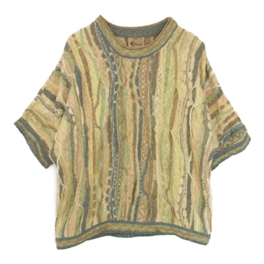 クージー COOGI 90s Classic クラシック 3D 半袖 ニット セーター 